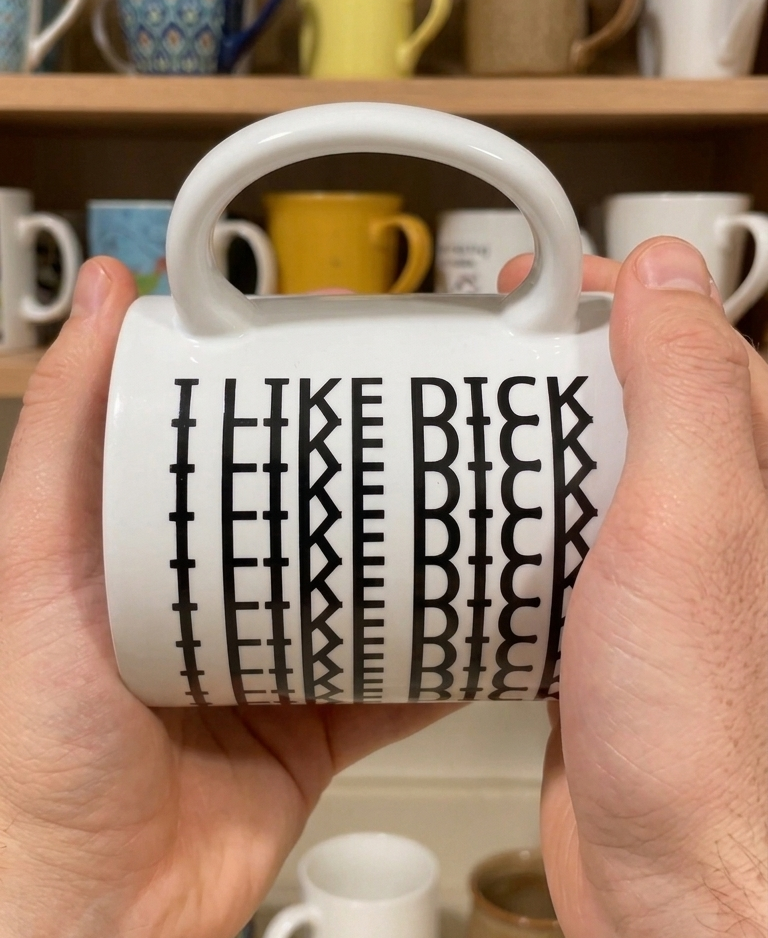 Hidden Message Mug — Edition 001